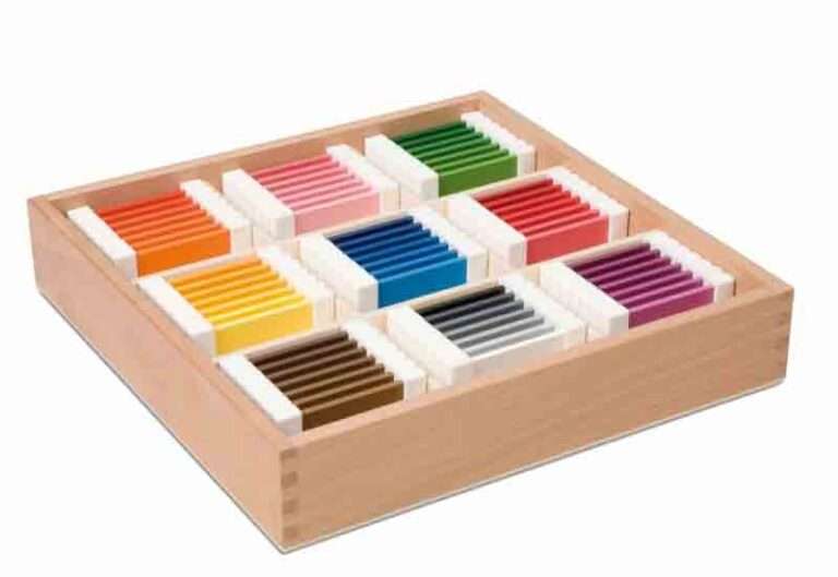 Montessori Color Tablets - International Montessori Job